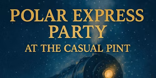 Polar Express Gingerbread House Party