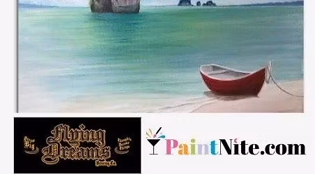 Paint Nite: Tropical Beach Escape
