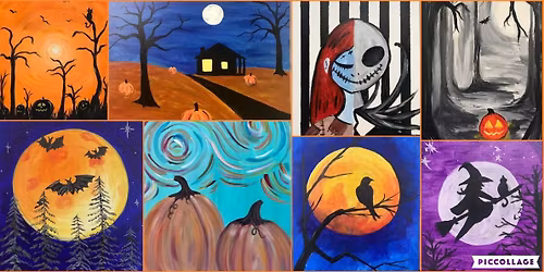 Halloween Special: Choose Your Own! Paint & Sip Event