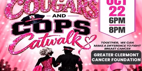 GO PINK! Cougars & Cops Catwalk Breast Cancer Fundraiser