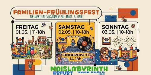 Familien-Fr\u00fchlingsFest ein Abenteuer-Wochenende f\u00fcr Gro\u00df & Klein