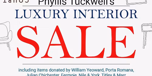 Phyllis Tuckwell's Luxury Interior Sale
