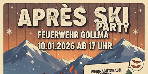 1. Weihnachtsbaumverbrennen und Apr\u00e8s-Ski-Party