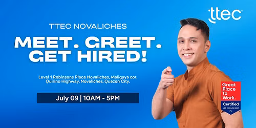 TTEC Novaliches Open House Recruitment Event