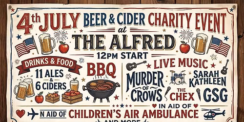 Mini-Beer Festival Charity Evening @ The Alfred, 51 Derby Street, Burton