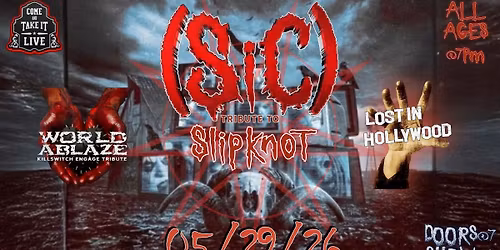 Nu\/Metalcore Night Featuring: Slipknot\u2022System of a Down\u2022Killswitch Engage Tributes | Austin
