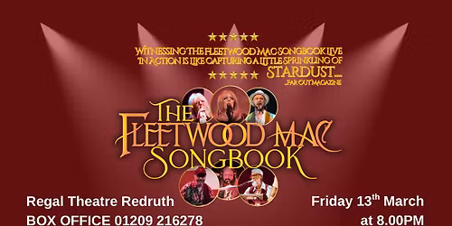 The Fleetwood Mac Songbook Tribute Show at THE REGAL in REDRUTH