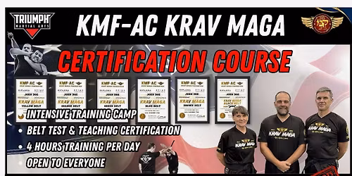 Krav Maga Certification Course with Master Alain Cohen