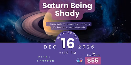 Saturn Being Shady