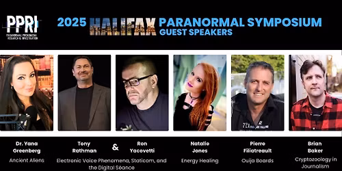 2025 Halifax Paranormal Symposium