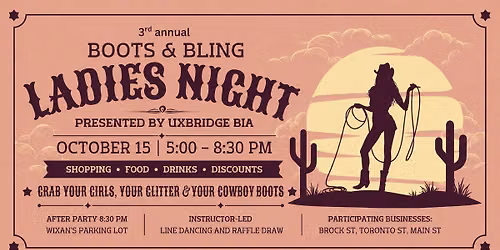Ladies Night! Presented by the Uxbridge BIA