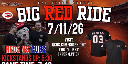 3RD ANNUAL BIG RED RIDE