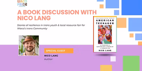 A Book Discussion with Nico Lang