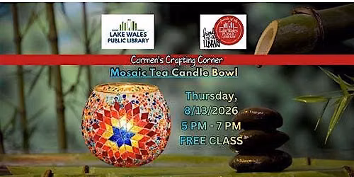 Carmen's Crafting Corner - Mosaic Tea Candle Bowl