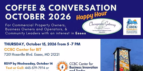 October Coffee and Conversation