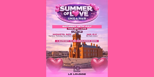Summer Of Love UKG &amp; R&amp;B Summer Outdoor Day Party Cardiff