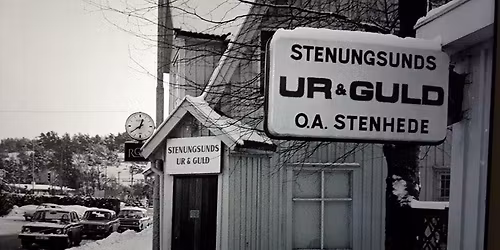 Klockmakaren i Stenungsund fr\u00e5n 1890 talet och till idag