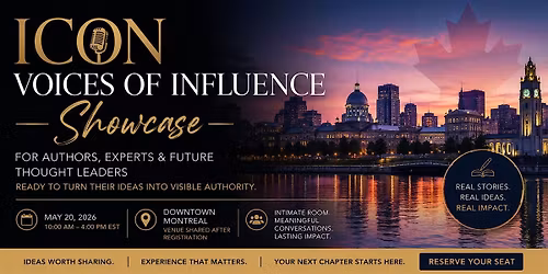 ICON Voices of Influence Showcase | Montreal