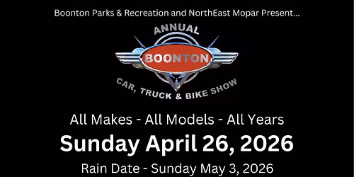 Boonton Car, Truck and Bike Show