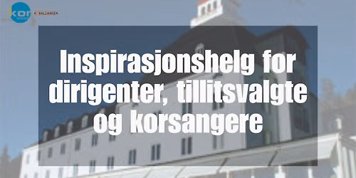 Inspirasjonshelg \/\/ 24.-25. oktober