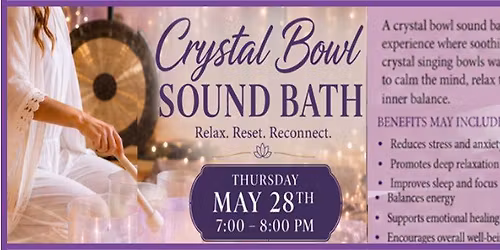 Crystal Bowl Sound Bath Fitness Evolution Monticello Yoga Studio
