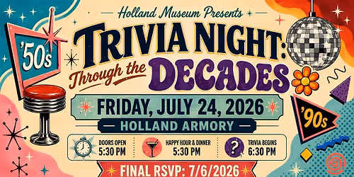 Trivia Night: Through the Decades Fundraiser