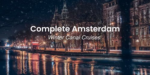 Winter Canal Cruises Amsterdam