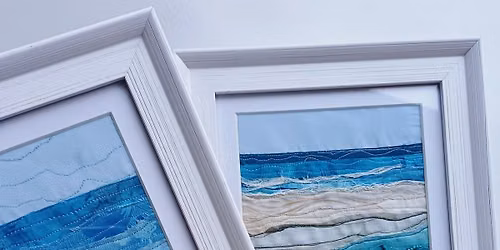 Free Machine Embroidery - Seascapes.