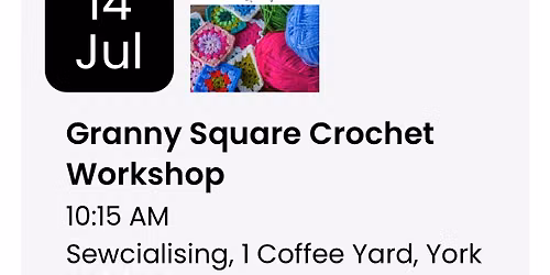 Granny Square Crochet Workshop