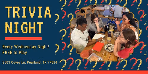 Trivia Night with Rebecca!
