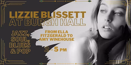 Lizzie Blissett brings jazz to Burgh Hall Holiday Park