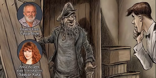 Rejt\u0151 Jen\u0151 \u2013 Korcsm\u00e1ros P\u00e1l: Piszkos Fred, a kapit\u00e1ny | k\u00e9preg\u00e9nyes felolvas\u00f3sz\u00ednh\u00e1z