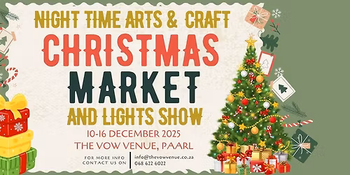 VOW Christmas Night Market & Light Show 2025