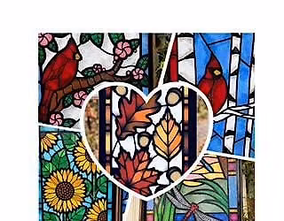 Stencil & Painted Signs Stained Glass Look Workshop