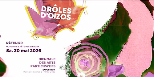 5e Biennale des Arts Participatifs. Dr\u00f4les d'Oizos !