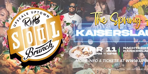 R&B Soul Brunch Spring Edition \ud83c\udf3a