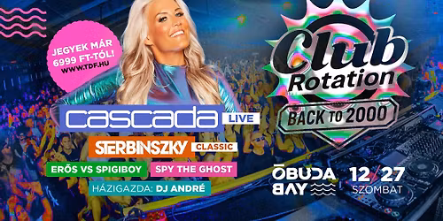 Club Rotation - Back to 2000 - 12.27. \/\/ \u00d3buda Bay