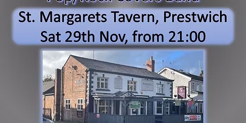 LIVE at St. Margarets Tavern, Prestwich