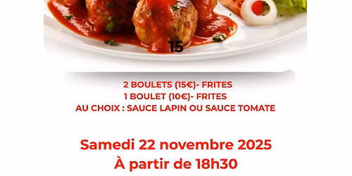 LES BOULETS ROUGES-SAMEDI 22/11/2025-18H30
