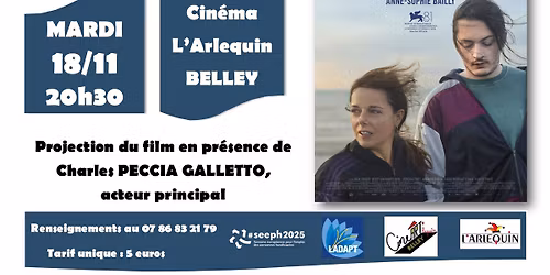 Cin\u00e9-rencontre \/\/ MON INSEPARABLE en pr\u00e9sence de l'acteur Charles PECCIA GALLETTO 