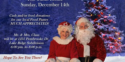 Night Of Lights & Pictures With Santa