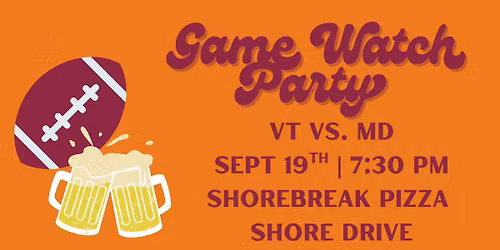 Tidewater Hokies Game Watch Party - VT vs. MD