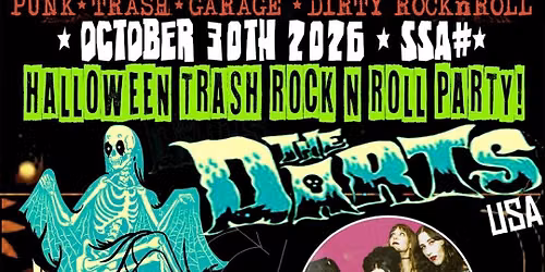 SHAKE SOME ACTON HALLOWEEN TRASH ROCK N ROLL PARTY!