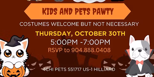 Howloween Kids and Pets Pawty