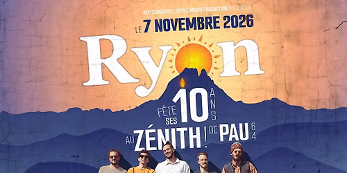 Ryon f\u00eate ses 10 ans au Z\u00e9nith de Pau (64) \ud83e\udd73 07\/11\/2026 \ud83c\udf82
