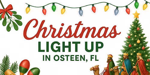 \ud83c\uddfa\ud83c\uddf8 \ud83c\udf84\u2728 CHRISTMAS LIGHT UP IN OSTEEN, FL \u2728\ud83c\udf84\n