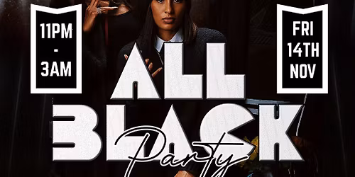 All Black Party!