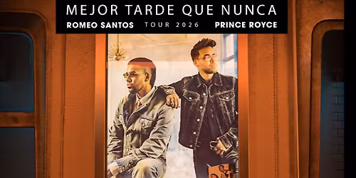 Bus per Romeo Santos & Prince Royce at Ippodromo di Agnano (Napoli)