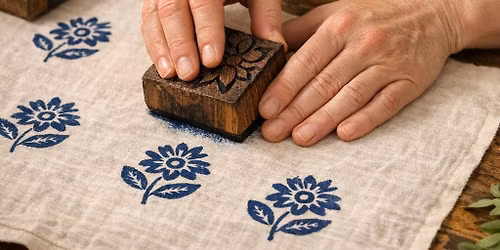 Tea Towel Block Printing Workshop