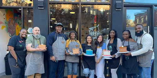 Cake 'N Sip Boozy Ice Cream Cake Class (2 people)